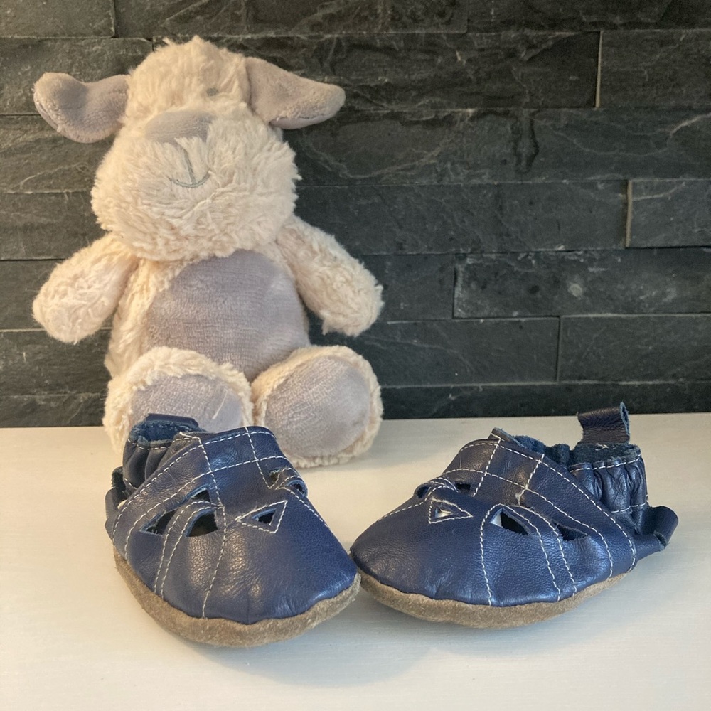 Robeez soft shoes for infants.